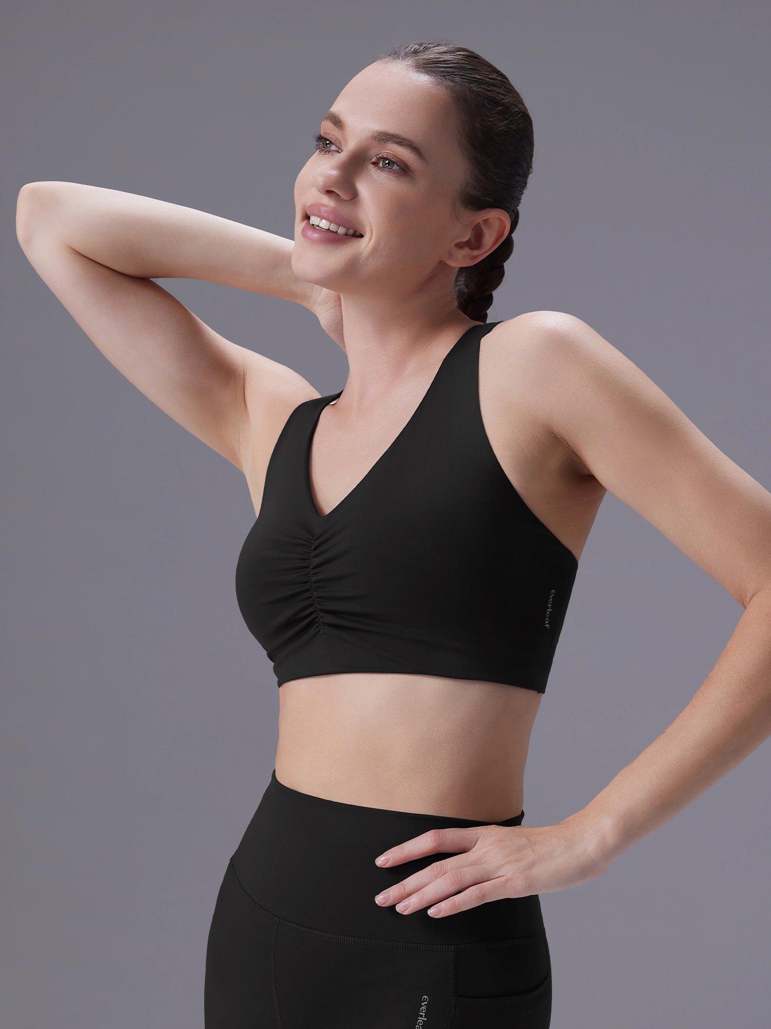 Image of Event Favorites: Everleaf Ruched Sculpting Bra & Shorts