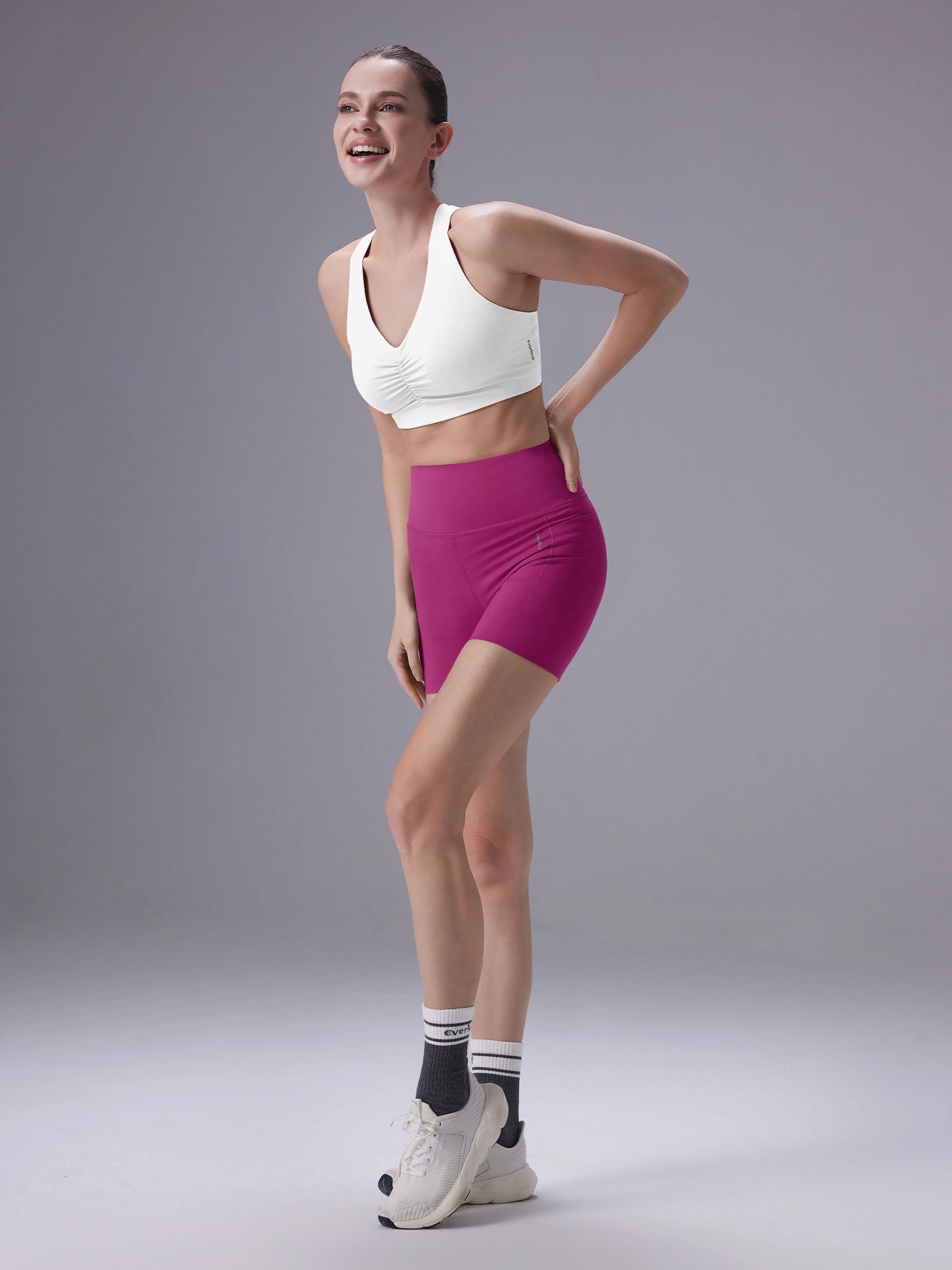 Image of Event Favorites: Everleaf Ruched Sculpting Bra & Shorts