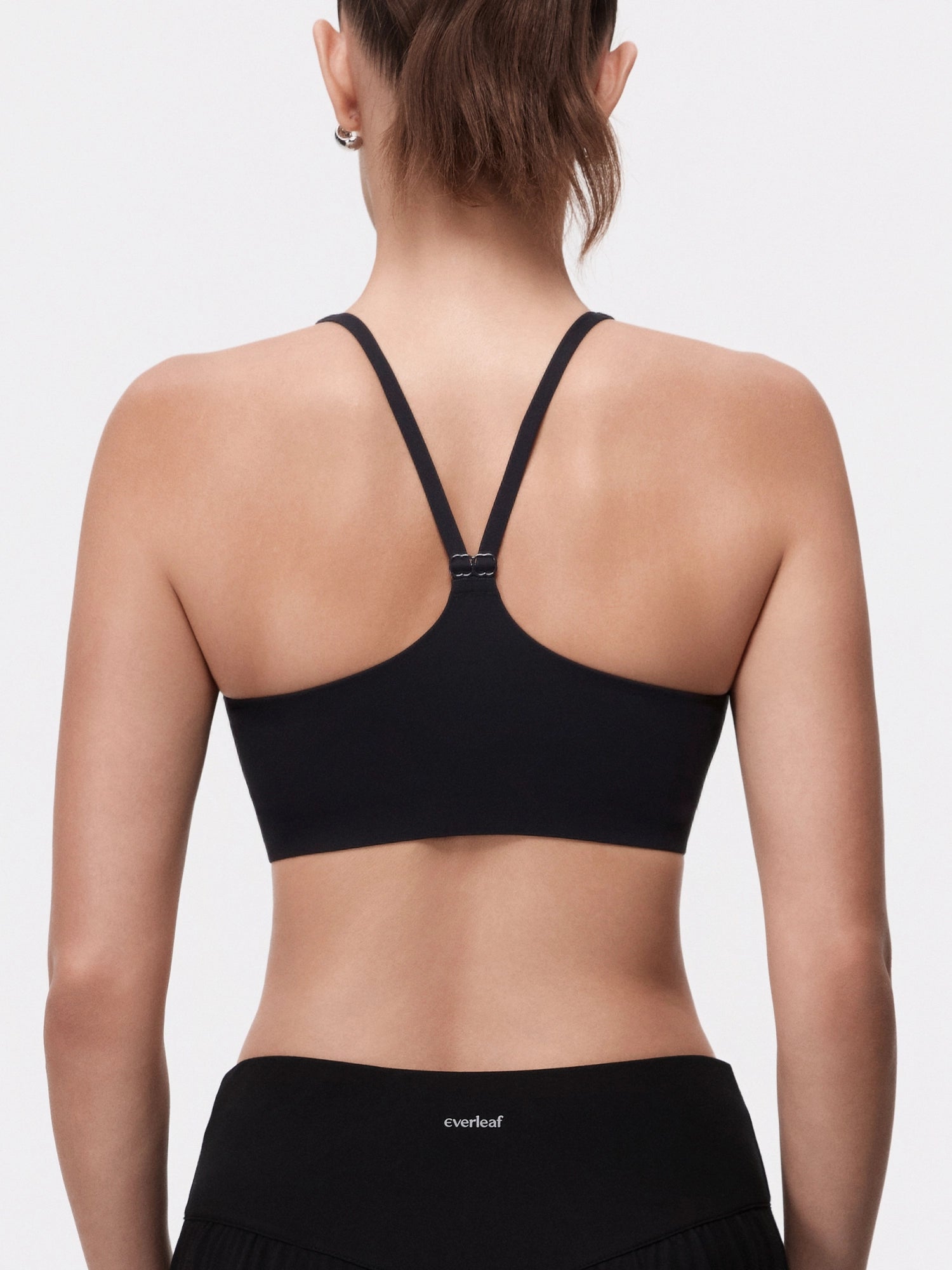 Image of Freeleaf™ Adjustable-Strap Bra & High-waist Flare Pants Set