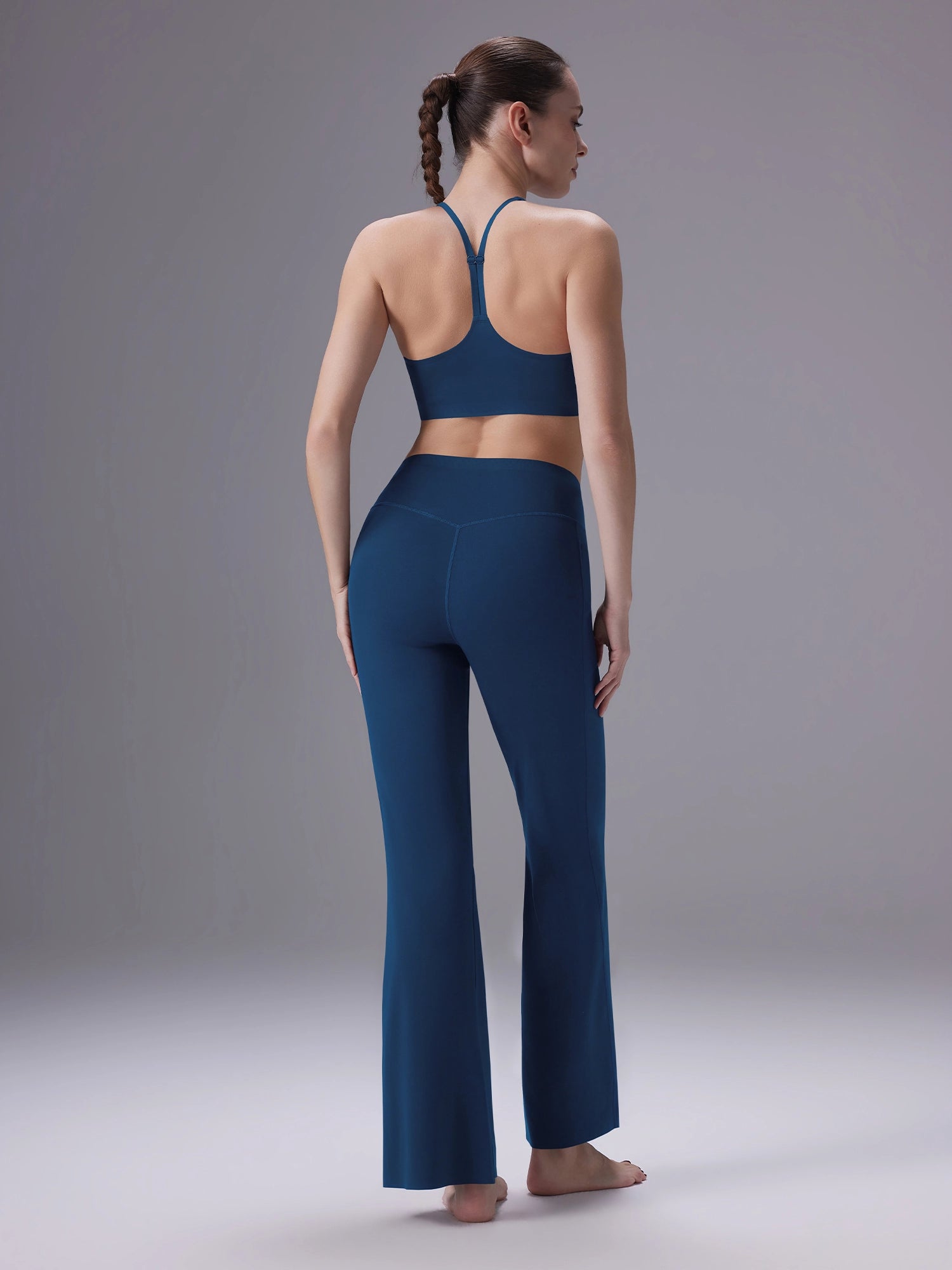 Image of Everleaf Adjustable-Strap Bra Strait Blue