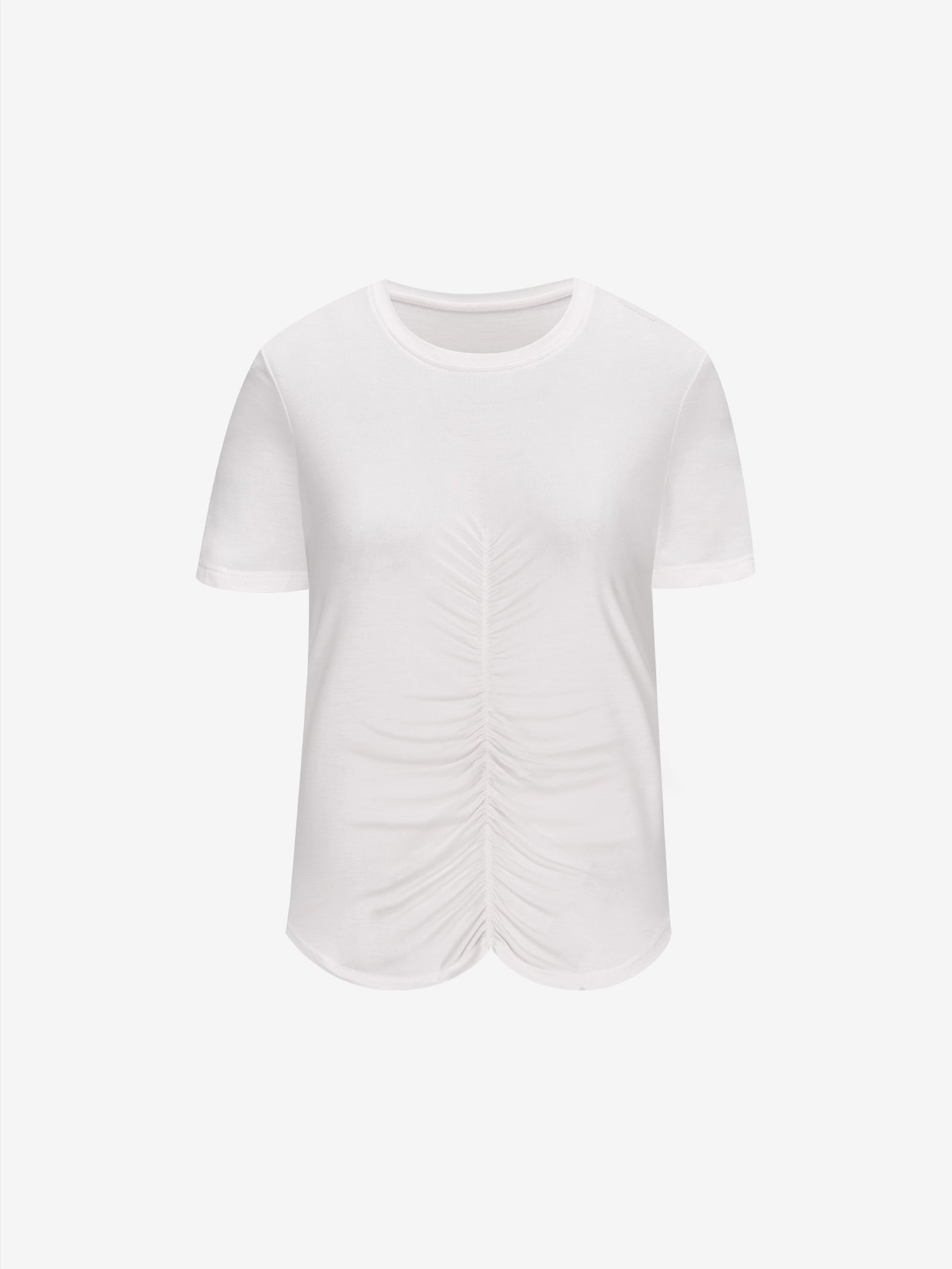 Image of Front-Shirred Tee