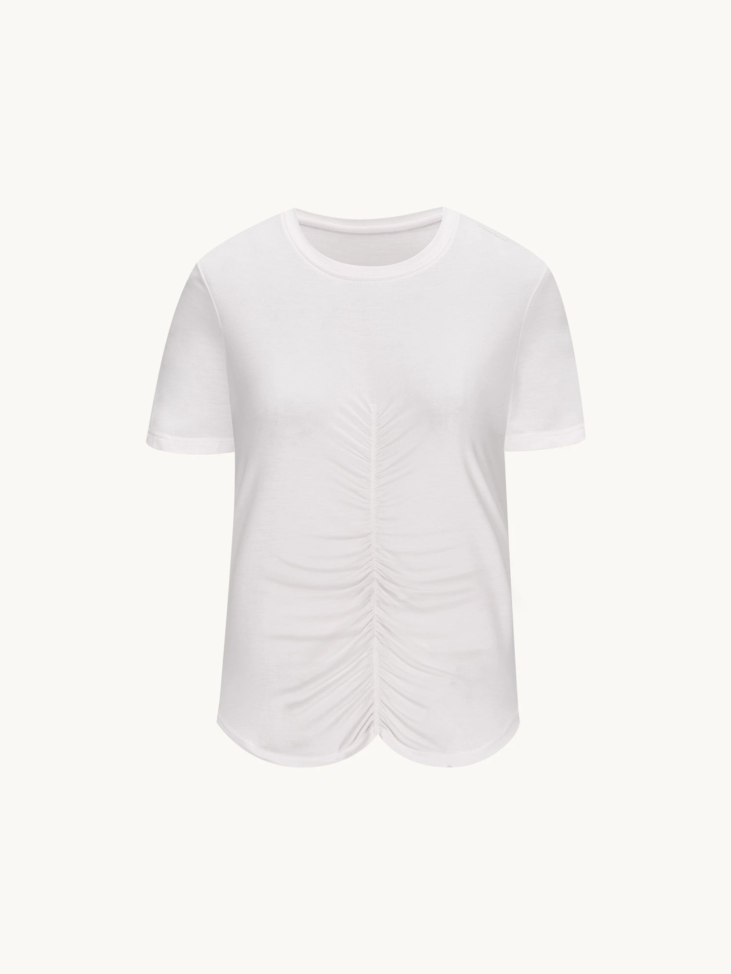 Image of Front-Shirred Tee