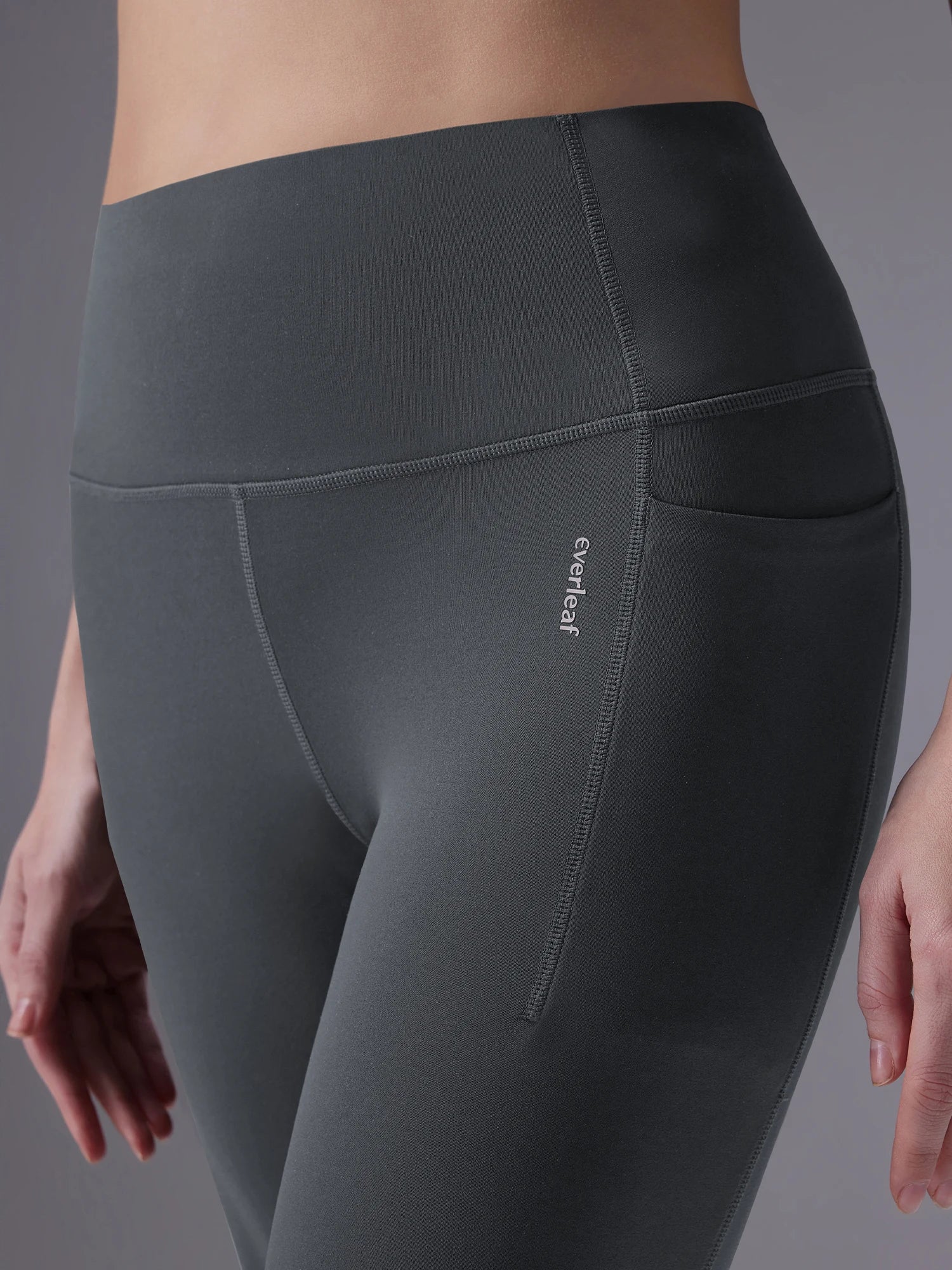 Image of Everleaf High-waist Flare Pants Slate Gray