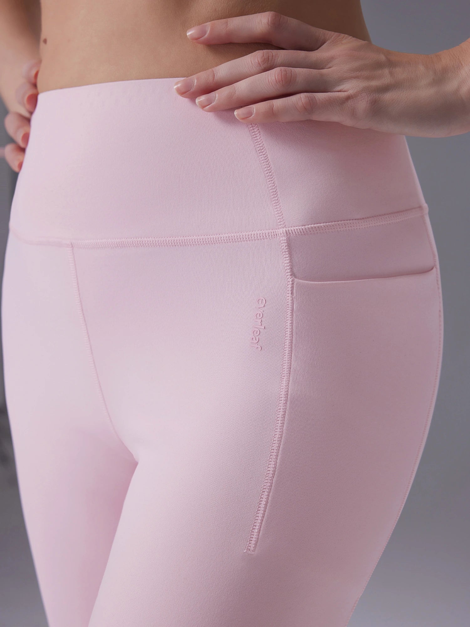 Image of Everleaf High-waist Flare Pants Blossom Pink