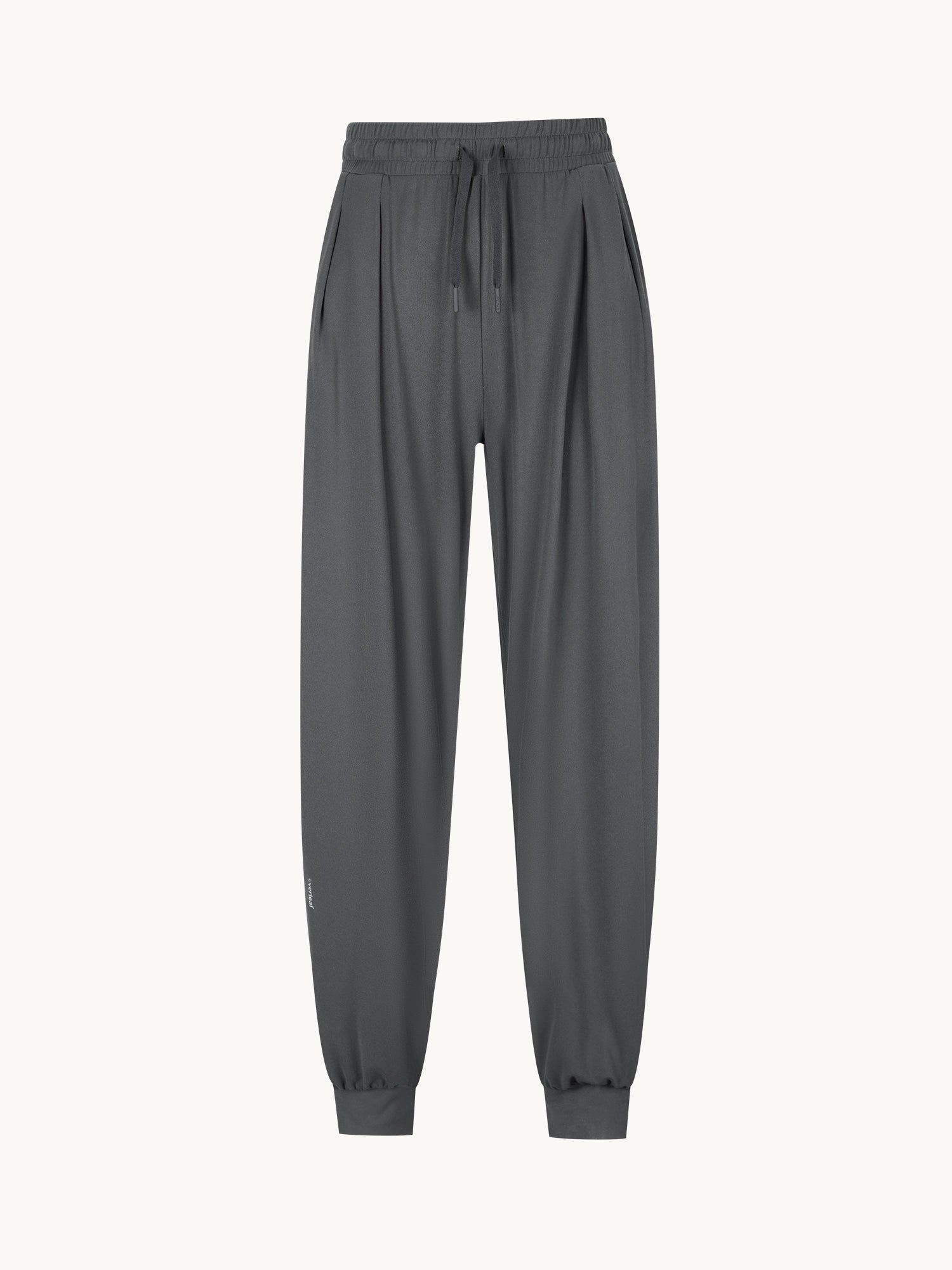 Image of High-waist Draped Joggers