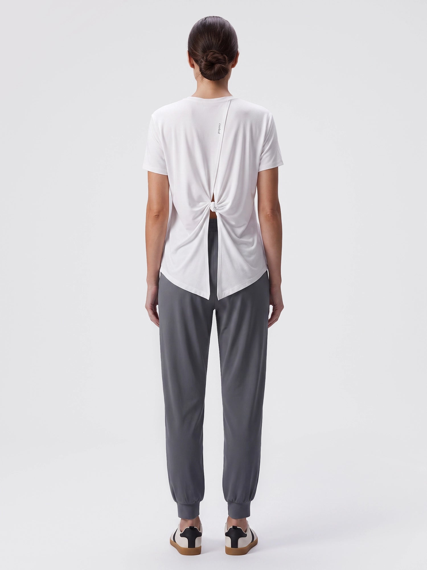 Image of High-waist Draped Joggers