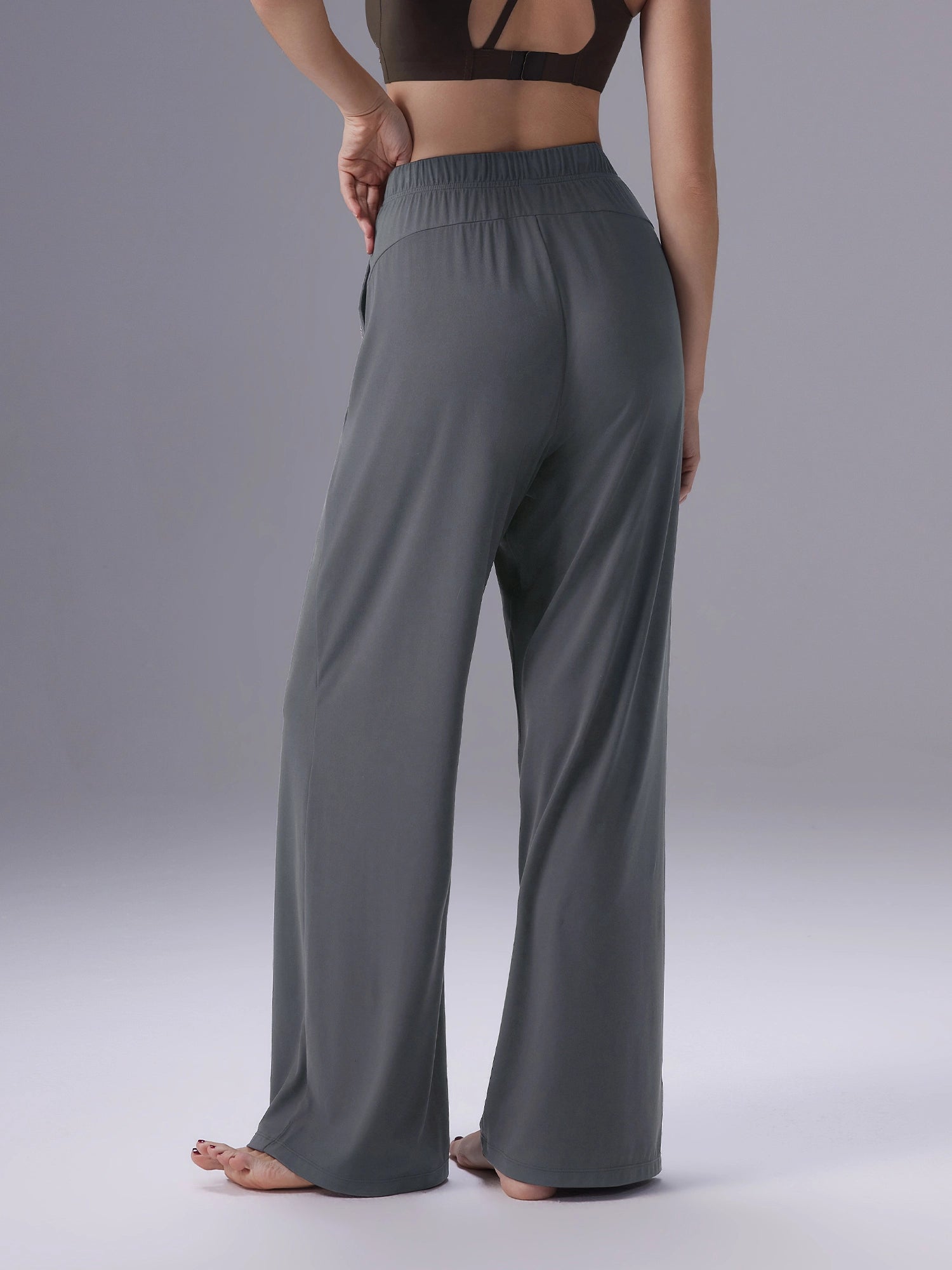 Image of Everleaf Straight Leg Pants Slate Gray