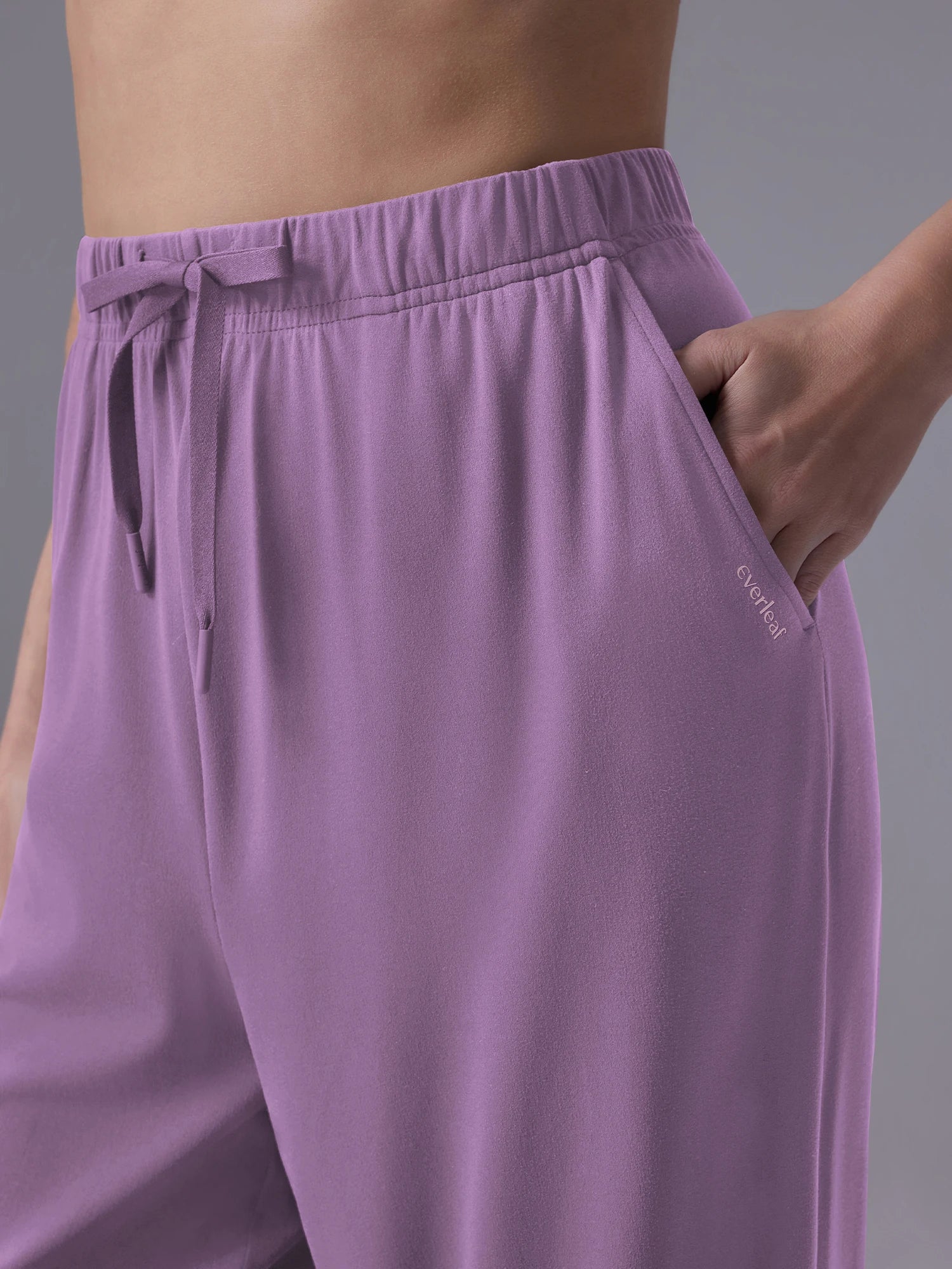 Image of Everleaf Straight Leg Pants Twilight Purple