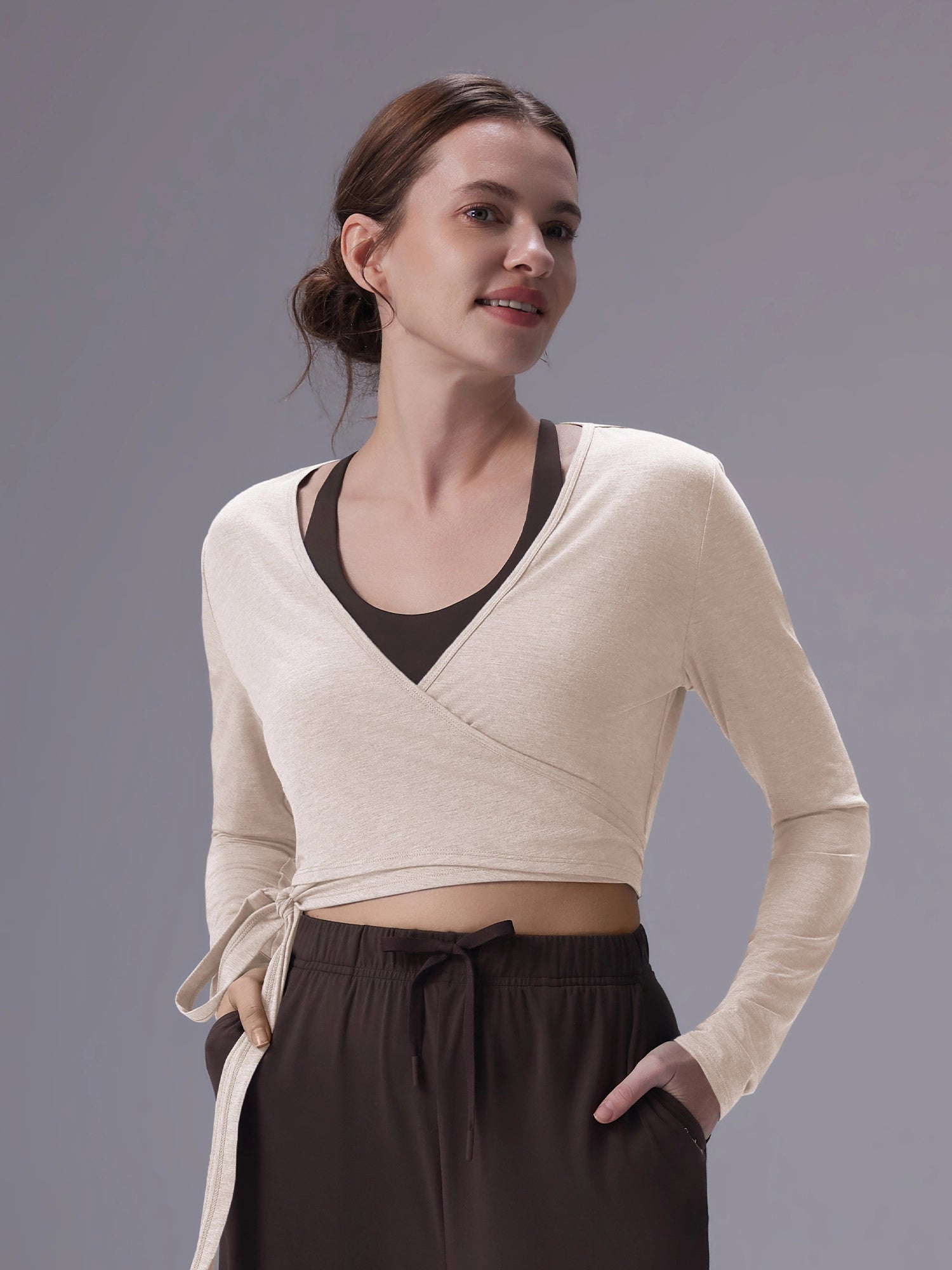 Image of Wrap Ballet Top